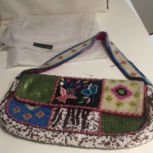 CHRISTIANA. BEADED BAGUETTE GREAT CONDITION.